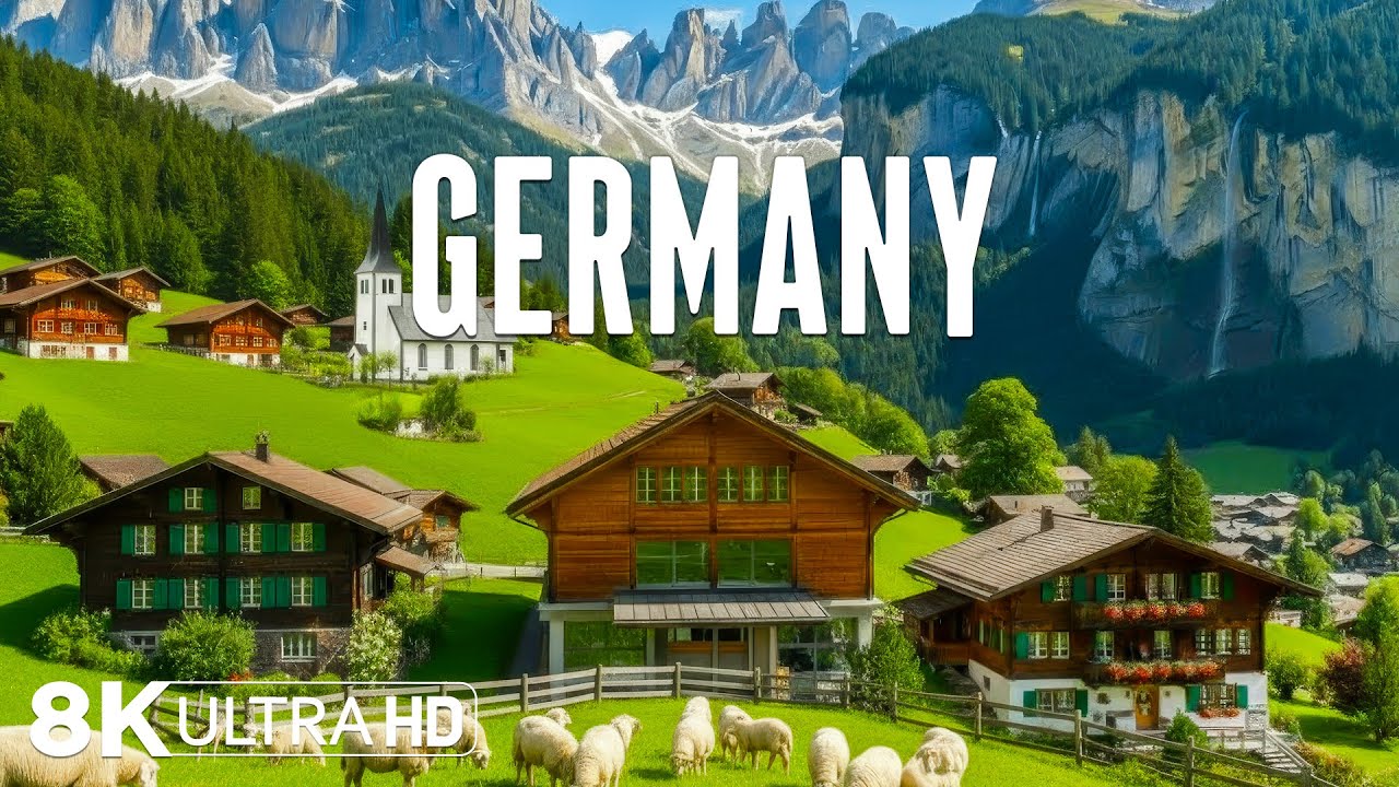 Germany 8K – Storybook Towns, Forested Valleys & The Quiet Majesty of Central Europe