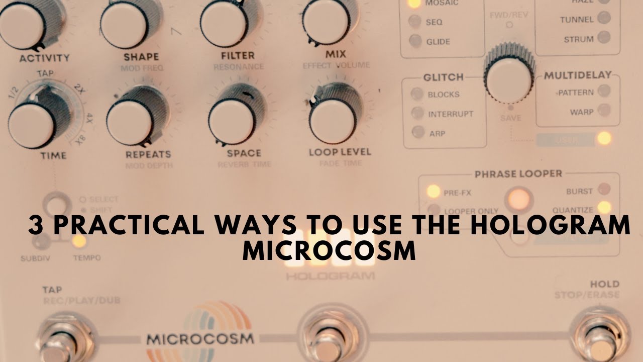 3 practical ways to use the Hologram Microcosm