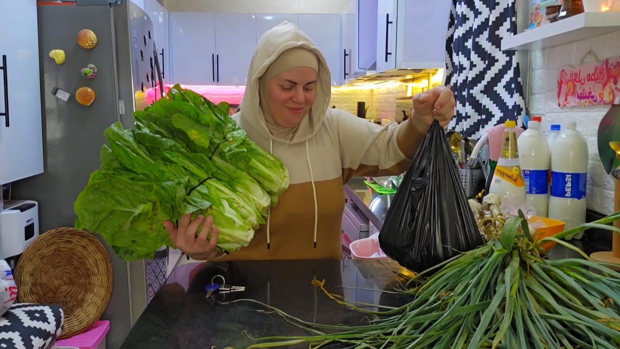مطبخ رشروشا🌿اول مره اتمني رمضان يخلص وسبب غيابي روتيني النهارده🙆‍♀️