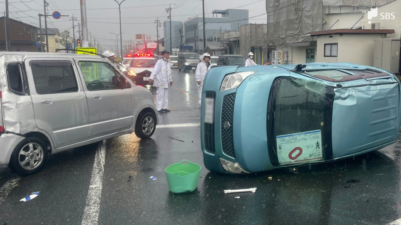 「竜巻の可能性あるものの特定できず」車2台横転の突風被害　気象台が現地調査結果発表＝浜松市