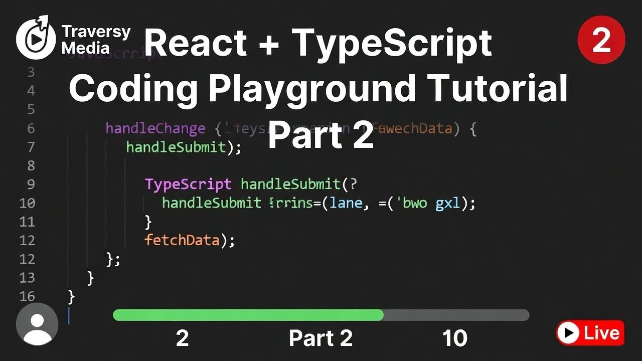 React + TypeScript Playground Tutorial (Part 2) – Project Setup & UI Foundation #webdevelopment #yt