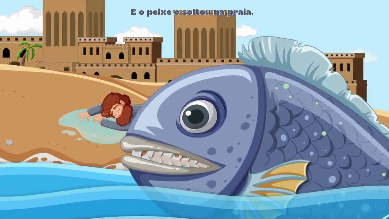 Música Infantil: A História de Jonas e o Grande Peixe.