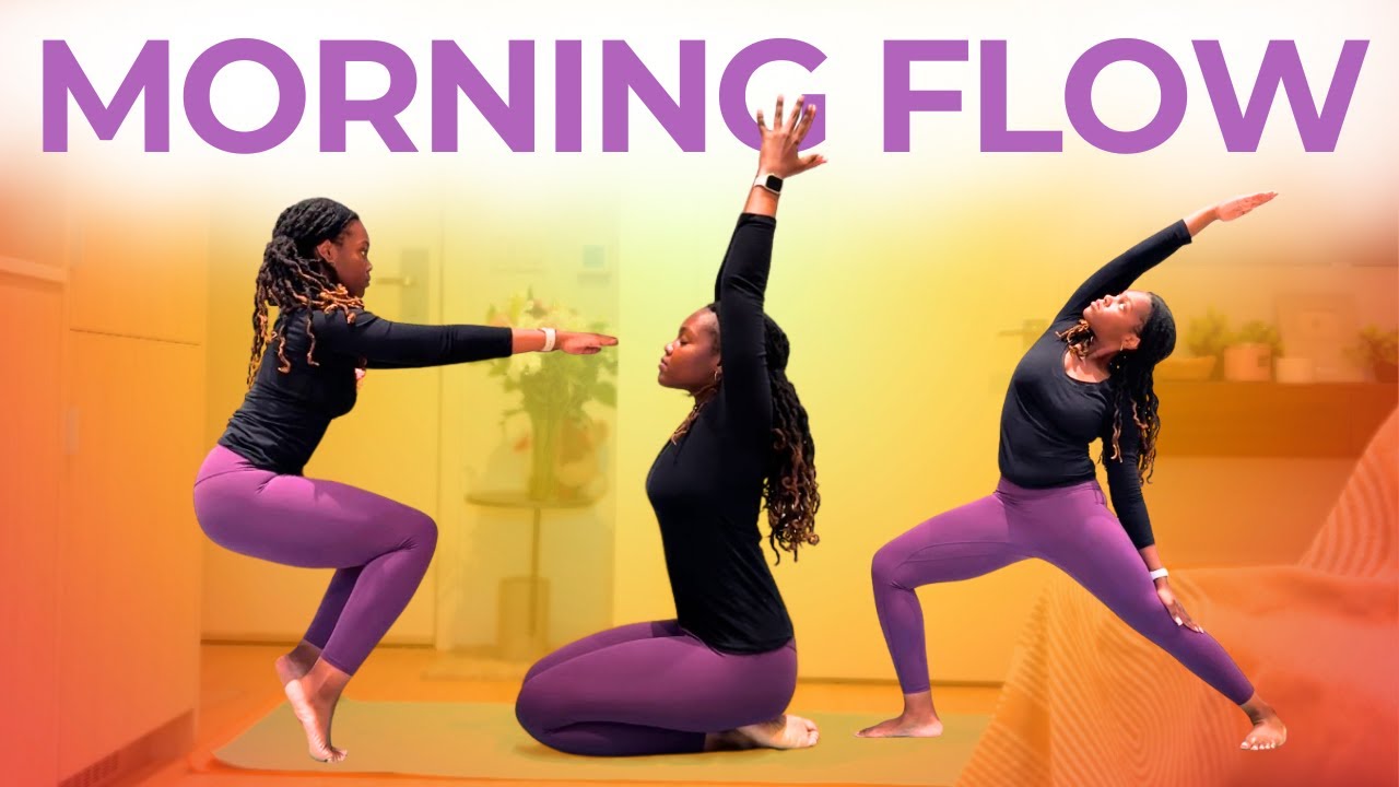 25 Min Intermediate Morning Yoga Flow (R&B Vibes)