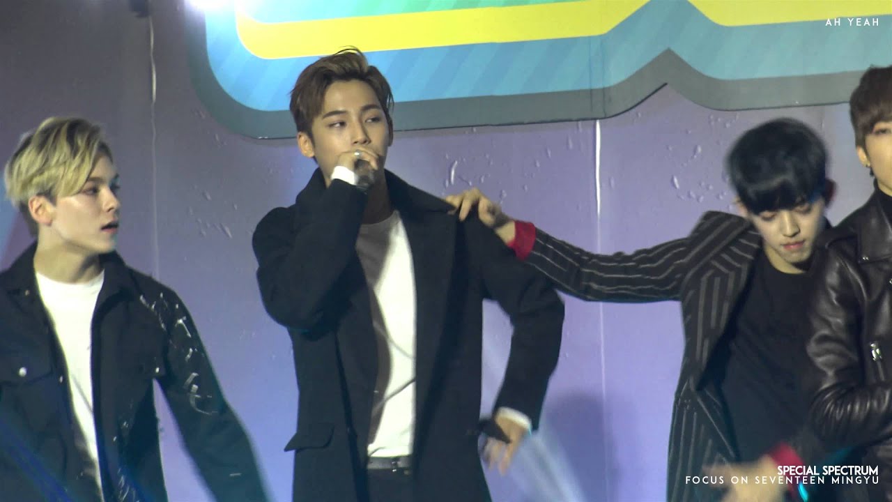 160115 세븐틴 민규 (SEVENTEEN MINGYU) - 아예 (Ah Yeah) 4K 직캠 / 무한도전 엑스포 in 일산 킨텍스 by Special Spectrum