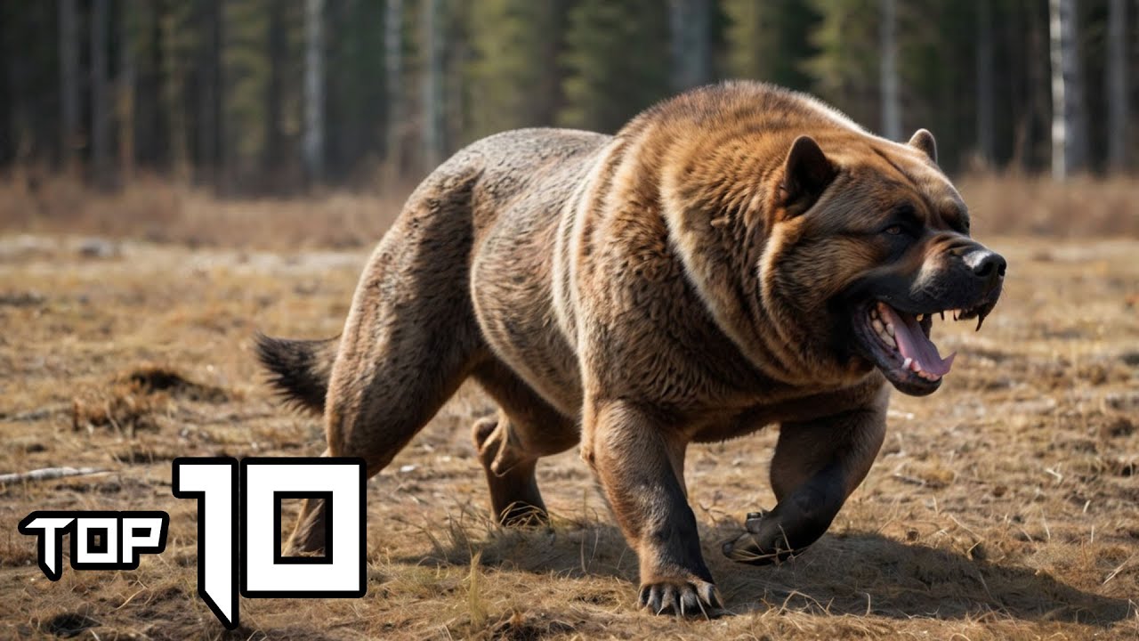 Top 10 Most FEARLESS Dog Breeds In The World | Things Around