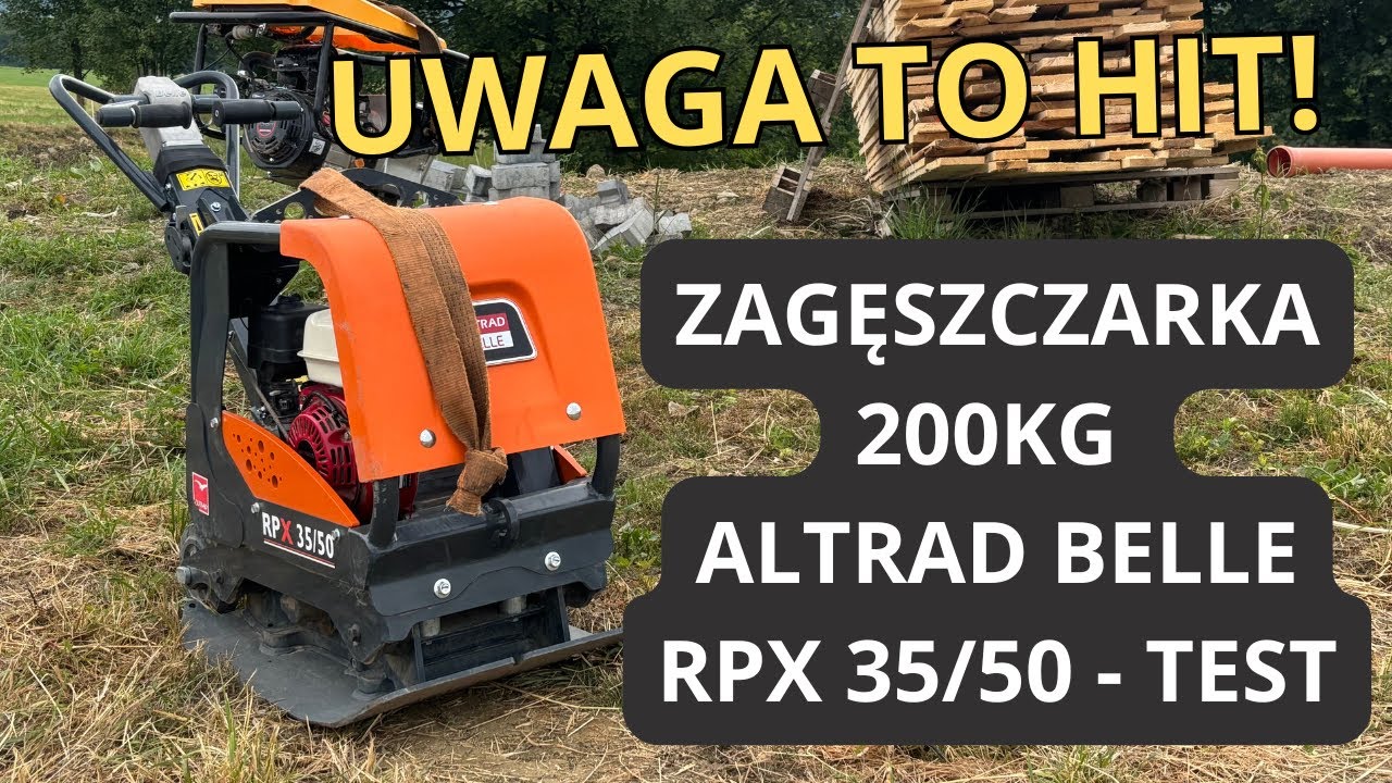 Zagęszczarka ALTRAD BELLE RPX 35/50 