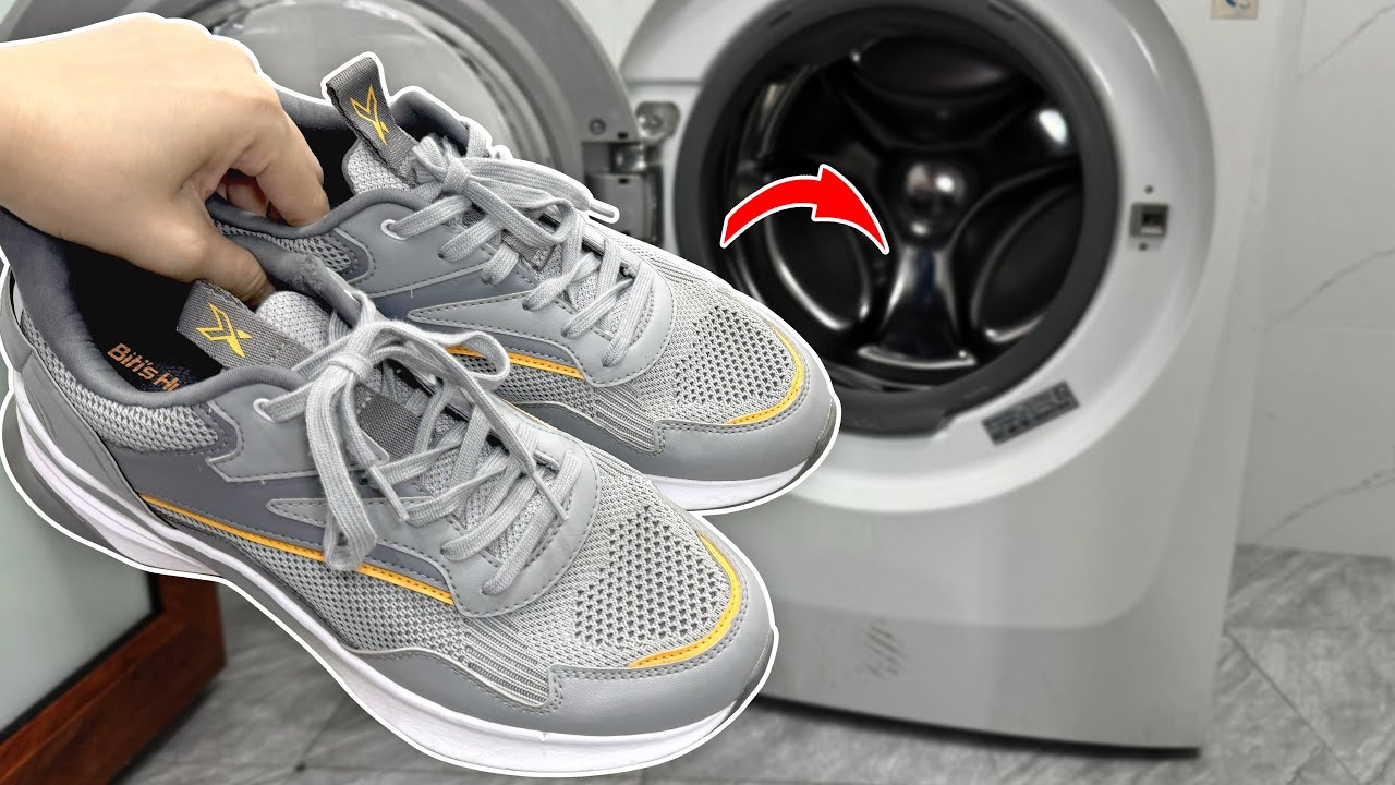 How to Wash Sneakers  in the Washing Machine Without Ruining Them!