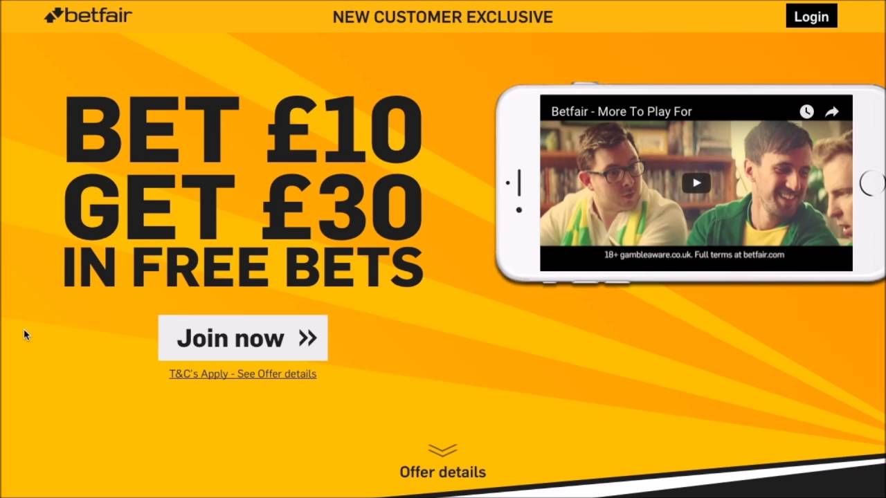 Betfair Login Bonus Offer Reviews