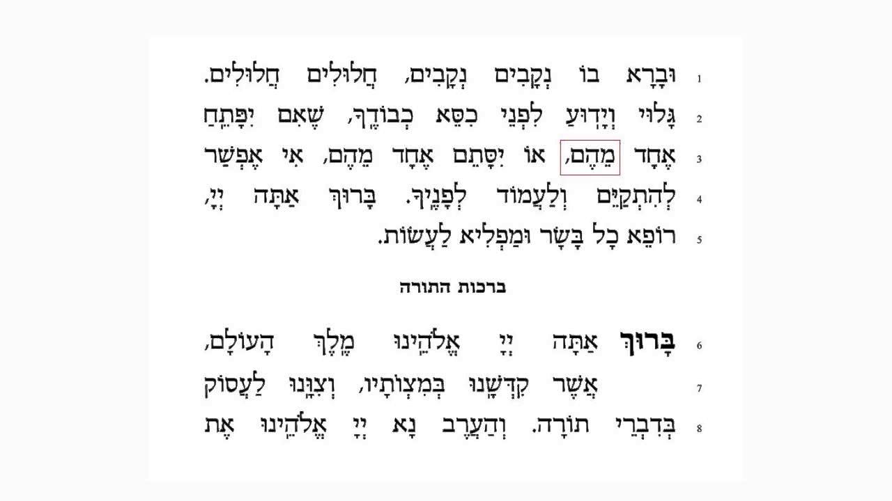 Asher Yatzar