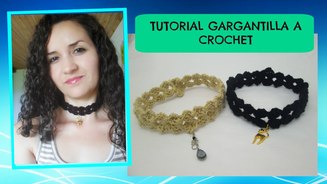 Tutorial Choker a crochet