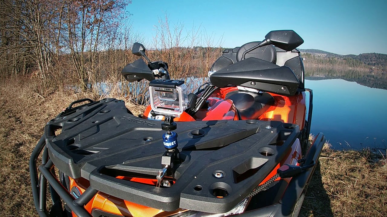 Die Beste ActionCam Halterrung für Quad / ATV und Motorräder !! GoPro Hero 7 White