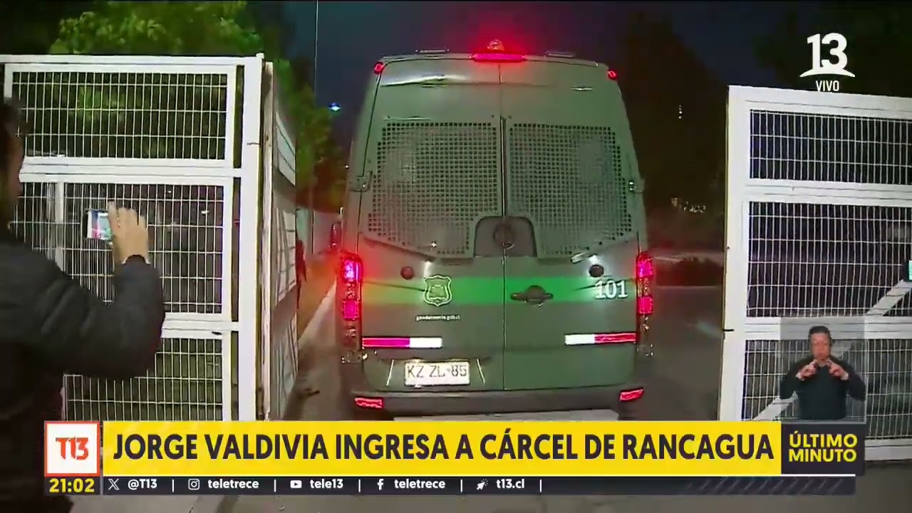 Jorge Valdivia sería ingresado al mismo módulo que Eduardo Macaya y exalcalde de Rancagua