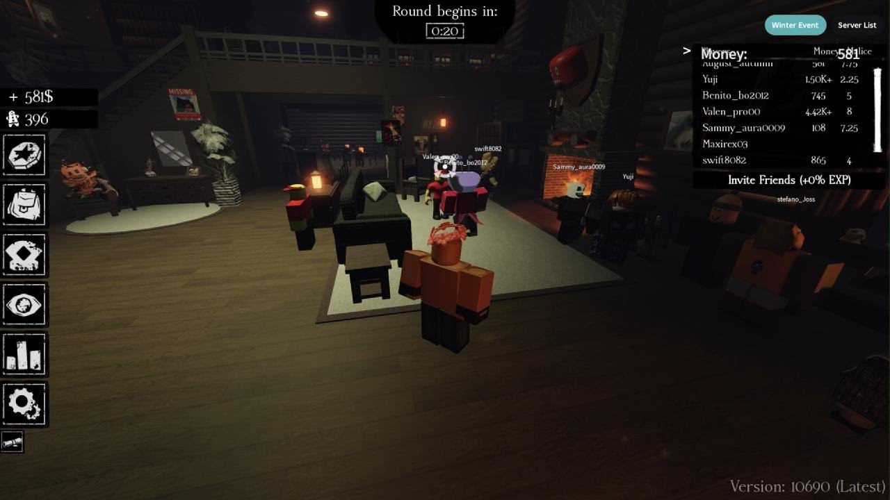 Playing forsaken as 1x1x1x1 Crazyblox skin #forsaken #Roblox #gameplay #1x1x1x1 #killer #fun
