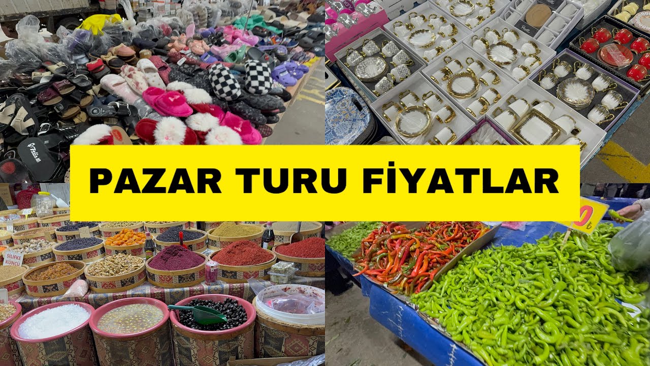 PAZAR TURU FİYATLAR YÜKSEK | PAZARDAN ALAMADAN ÇIKTIK | BU PAZARDA NE ARARSAN VAR | GÜNLÜK VLOG |