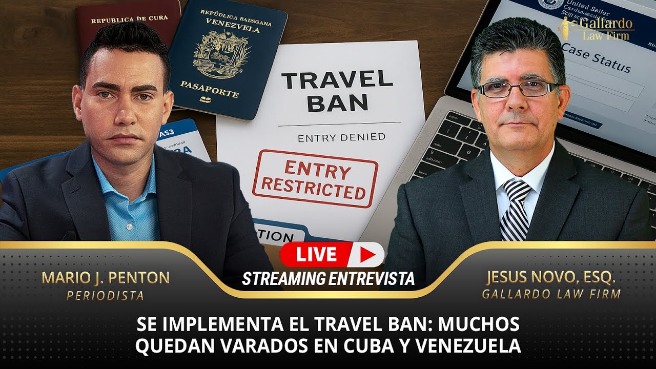 Se implementa el Travel Ban: muchos quedan varados en Cuba y Venezuela