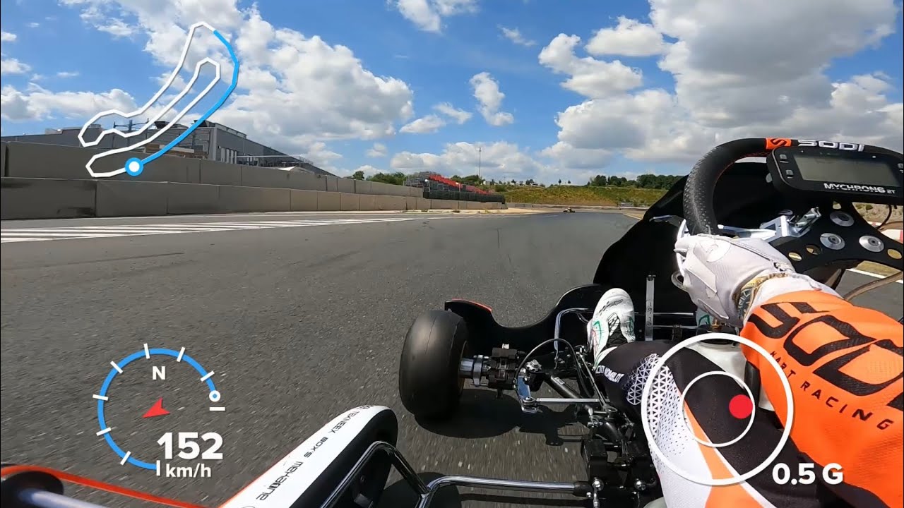 Onboard Kz125 M&uuml;lsen | Karting | European Championship | Jean Nomblot