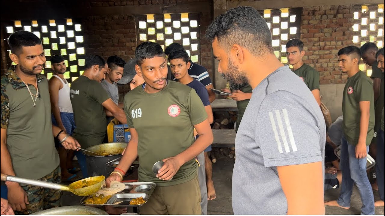 हमारी academy में तो ऐसा ही मिलता है ख़ाना || commando academy viral video