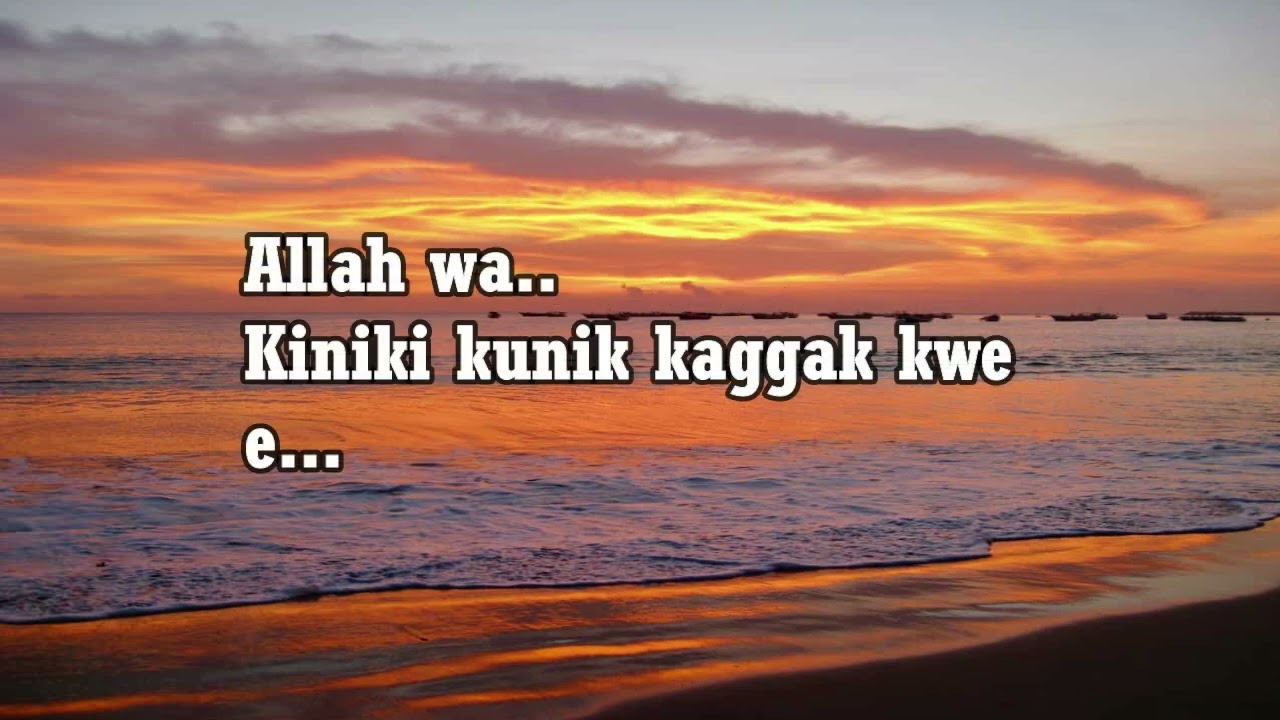 ALLAH WA | (Lirik  Video )
