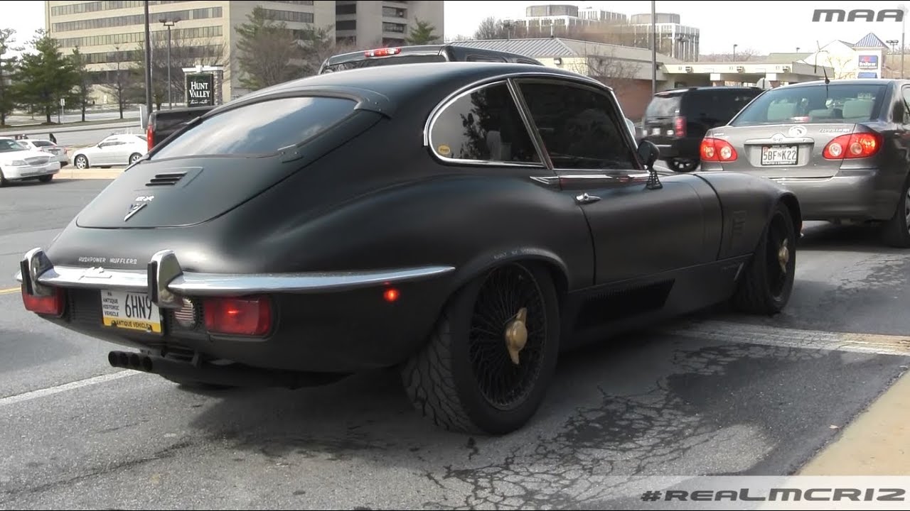 Murdered Out Jaguar E Type FHC - 383 Stroker Tremec 5-Speed