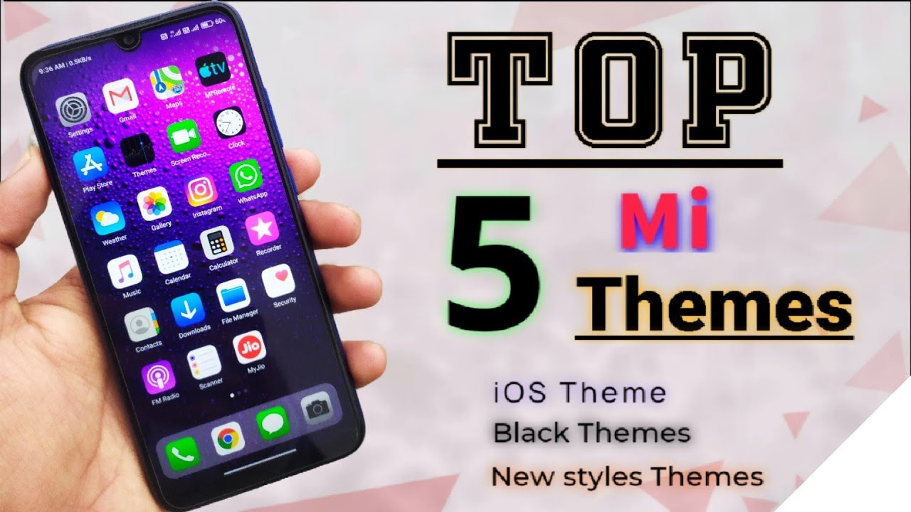 Top 5 MIUI THEMES To Download 🔥 | Best CUSTOMIZED MIUI 12 Themes | REDMI / POCO THEMES 2021