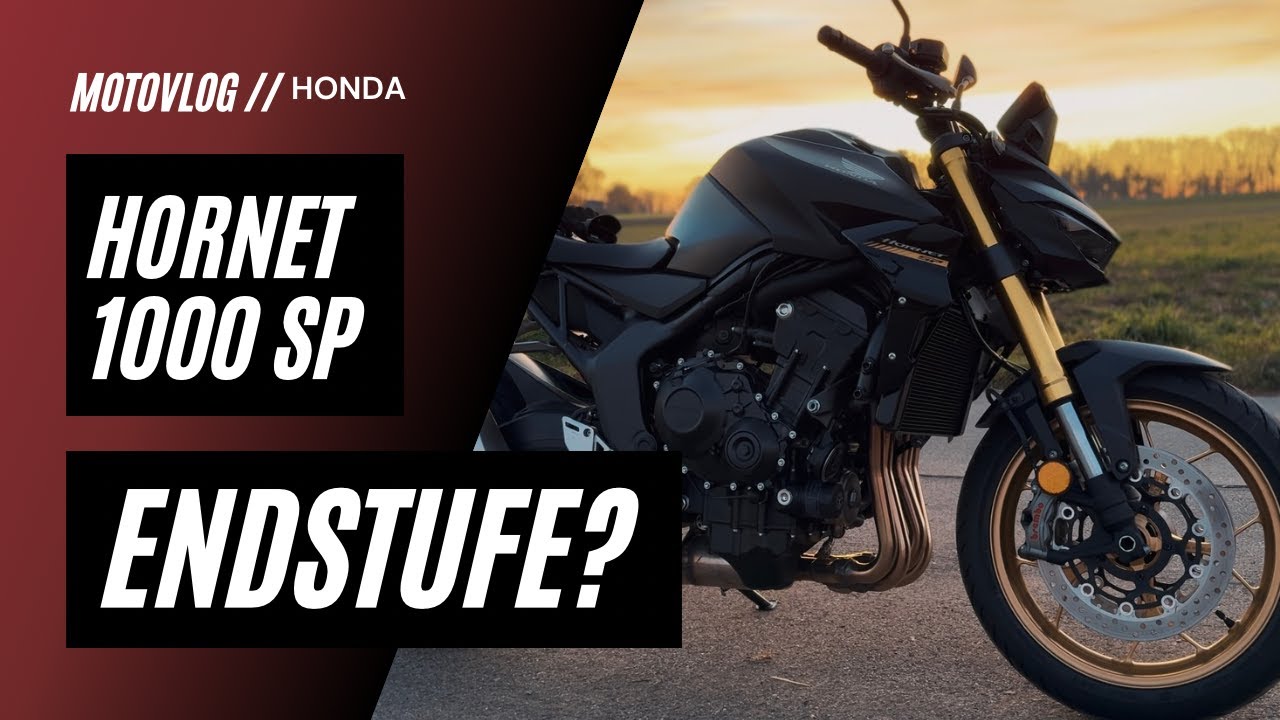 HONDAS GEHEIMWAFFE  // HONDA HORNET 1000 SP | Motovlog