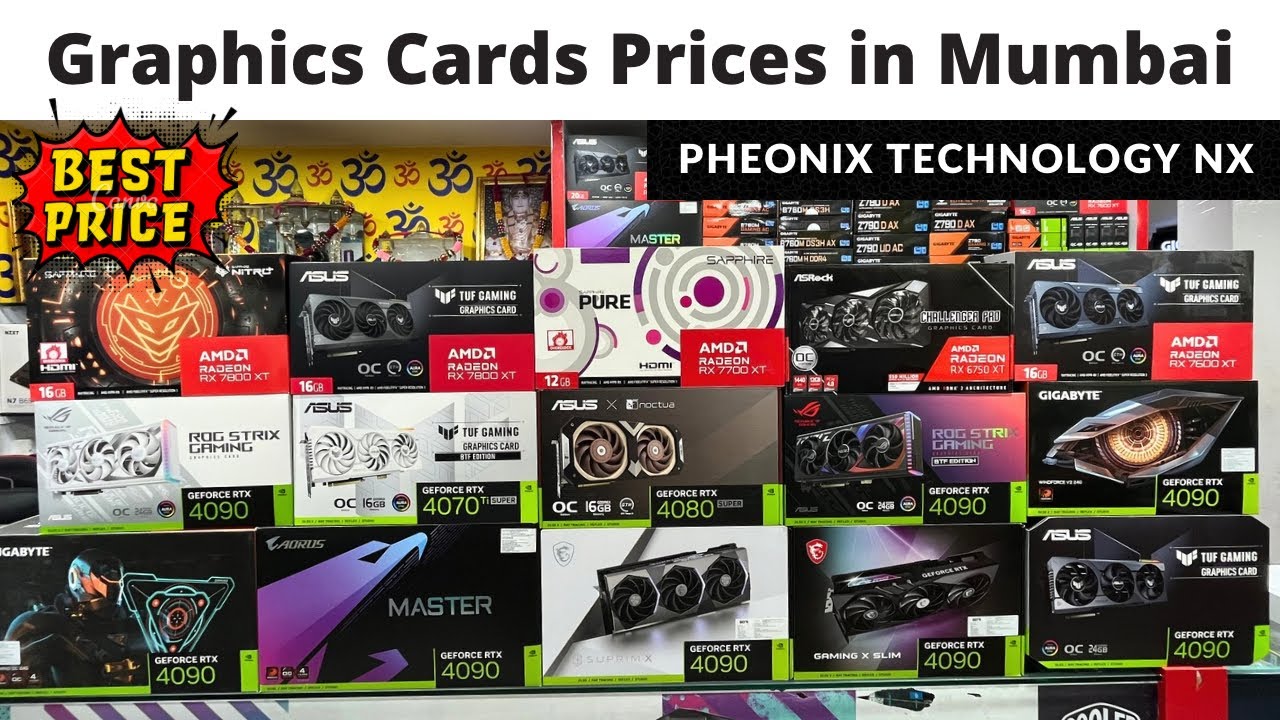 Graphics Cards Prices in Lamington Road Mumbai 2024 | RTX 4000 GPU's  #gpuprices