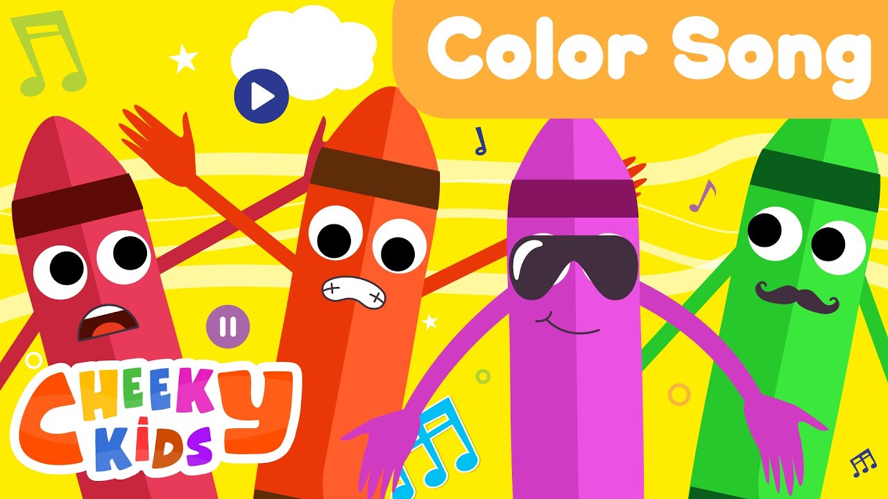 🌈 Let’s Learn Colors Song 🎨 | Fun Color Learning for Kids | Cheeky Kids#LearnColors #KidsLearning