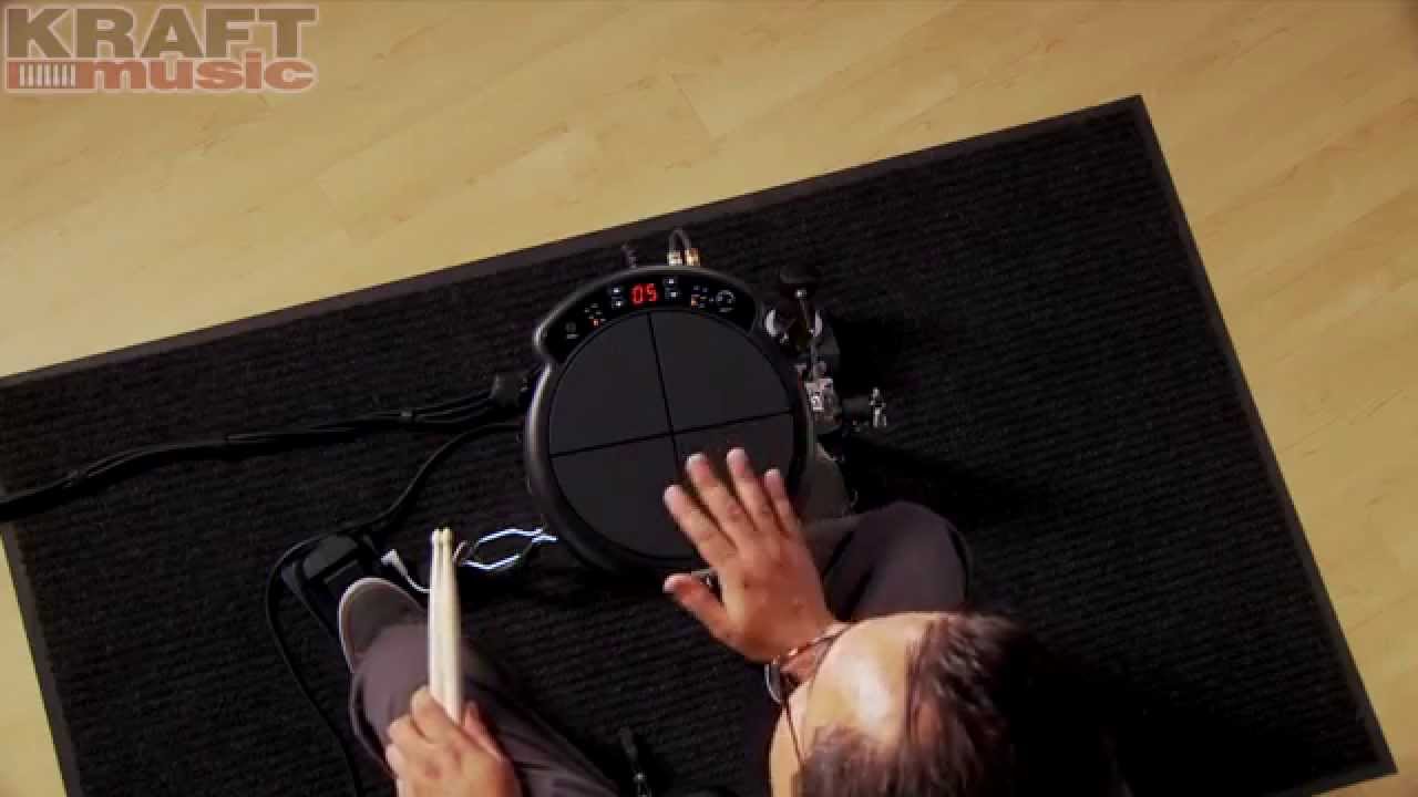 Kraft Music &mdash; демо-версия электронного мультипадного KAT Percussion KTMP1 с Марком Моралесом