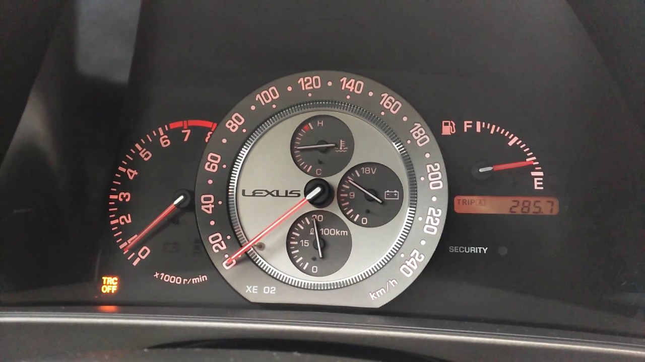 Lightweight Flywheel Lexus IS200- Jednomas Sprint 0-100km/h & Revs