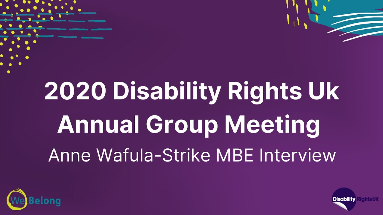 DR UK 2020 conference 5 - Interview with Anne Wafula-Strike