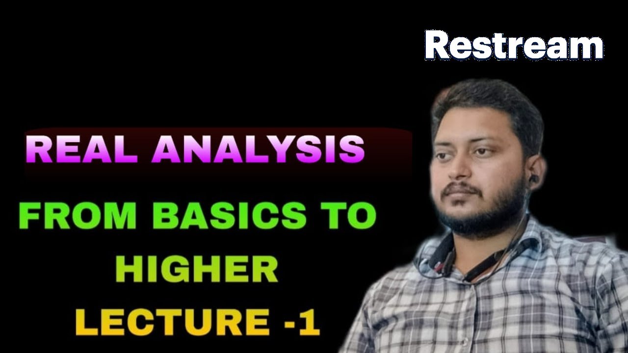 Sequence and Series of Real Numbers | Complete Concepts & Examples | Real Analysis Lecture