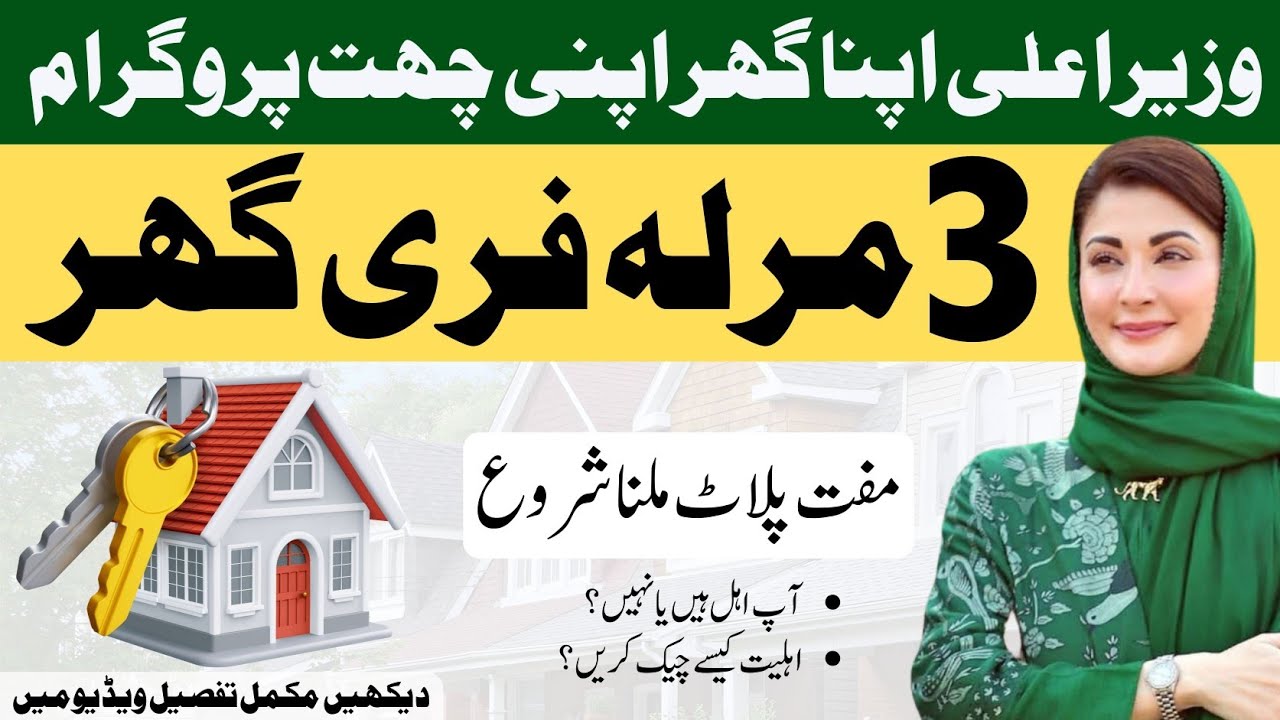 FREE 3 MARLA PLOT | Apni Zameen Apna Ghar (AZAG) | CM Punjab Maryam Nawaz | Latest Update