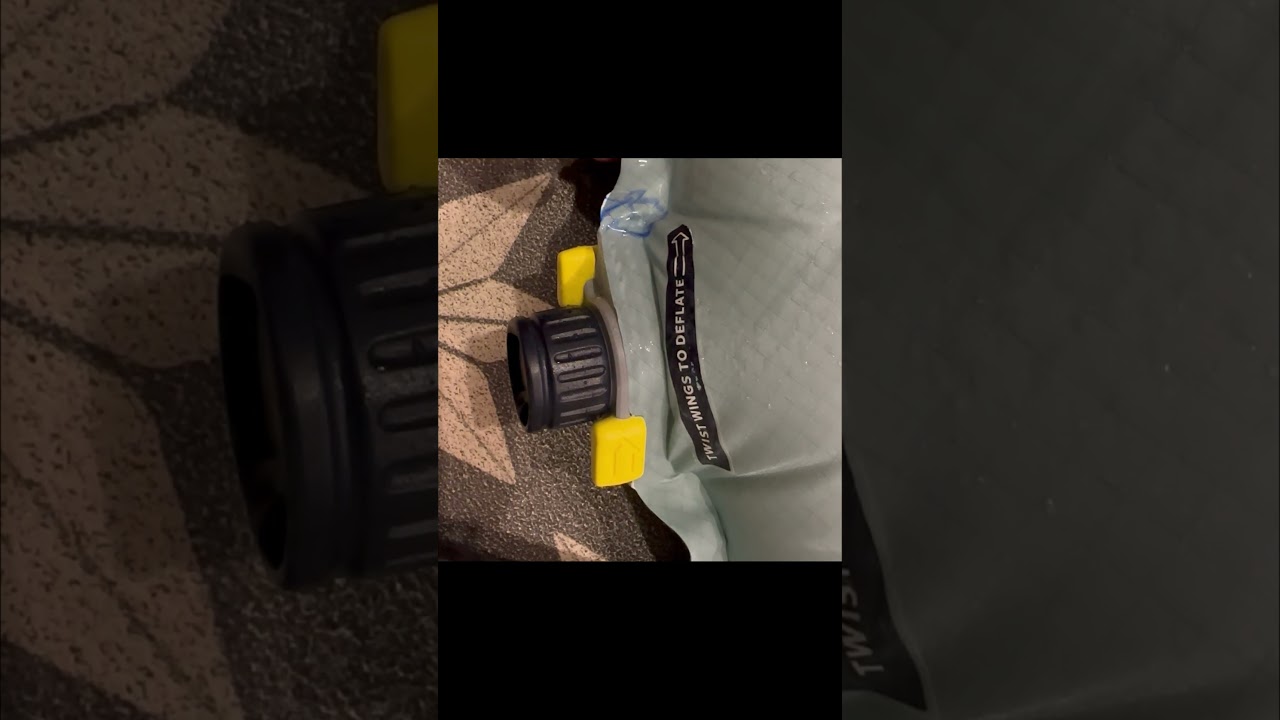 Sleeping pad leak