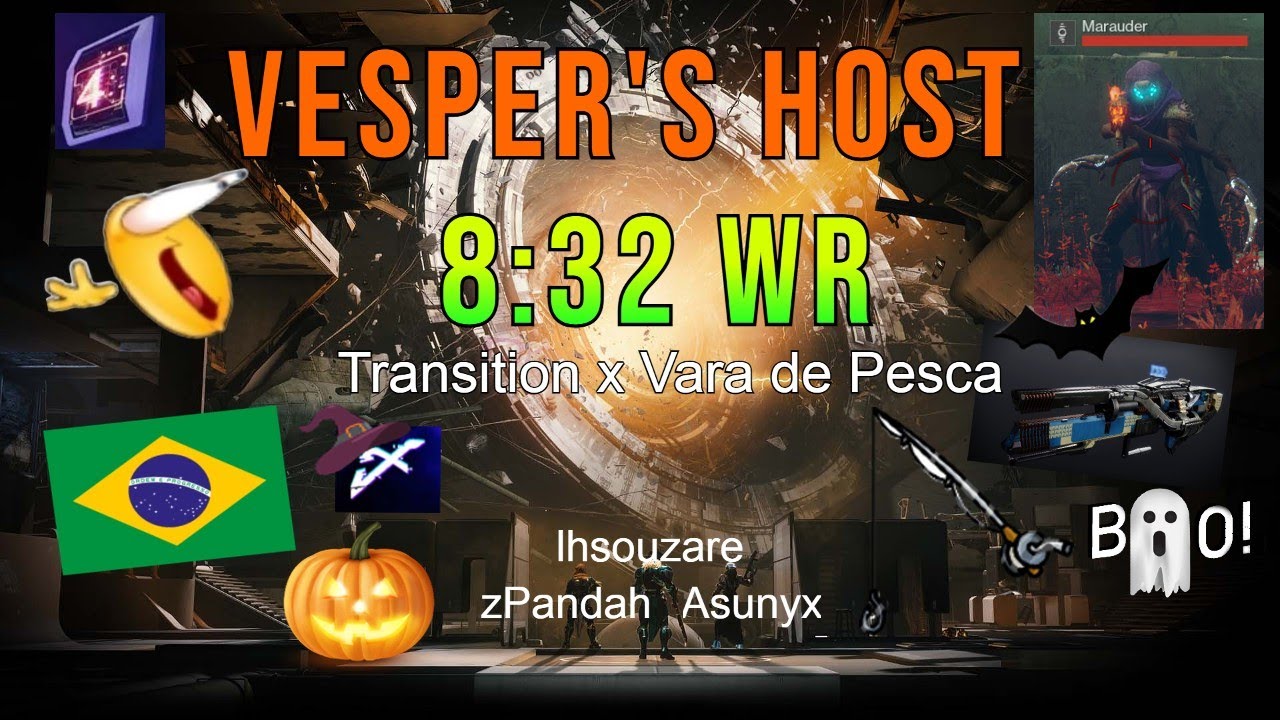 Vesper's Host Speedrun Former World Record in 8:32 (FWR) (Skip pov)