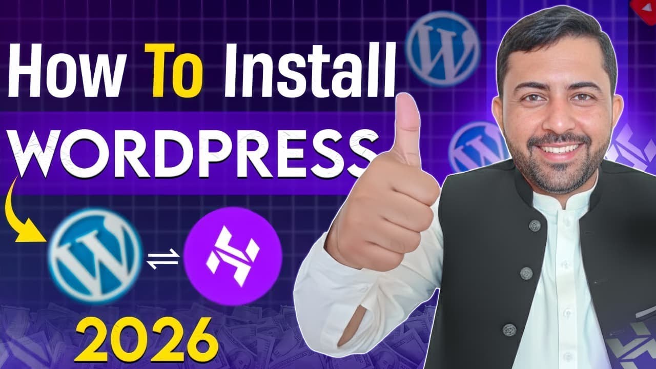 Hostinger WordPress Installation Tutorial 2026 | Beginner to Pro Guide
