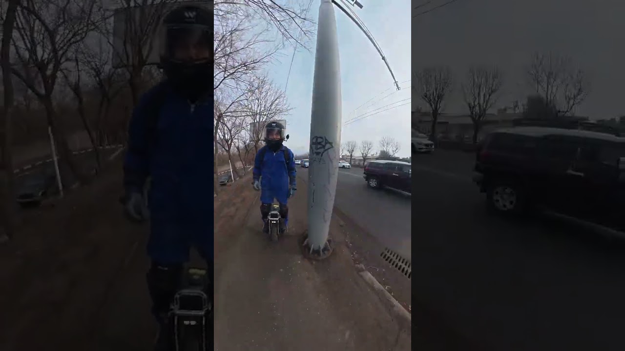 От дома до работы на моно колесе. 26 февраля 2026 г.