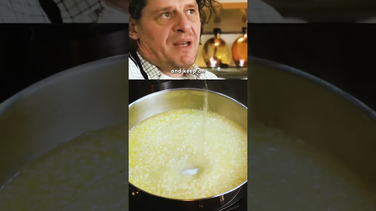 Recreating Marco Pierre White&rsquo;s &ldquo;Mushroom Risotto&rdquo; #cooking #food