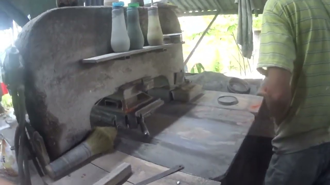 Fabrication de carreaux de ciment au Vietnam!