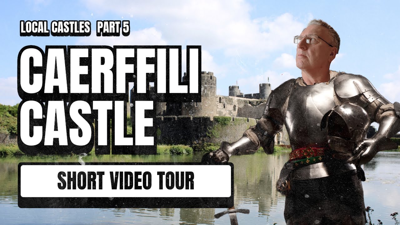 Caerffili Castle Short Tour - South Wales Castles (Including Bonus Dragons!)