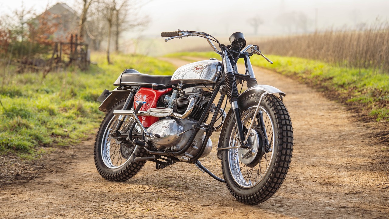 Win this fully restored 1967 BSA 650 Hornet desert racer