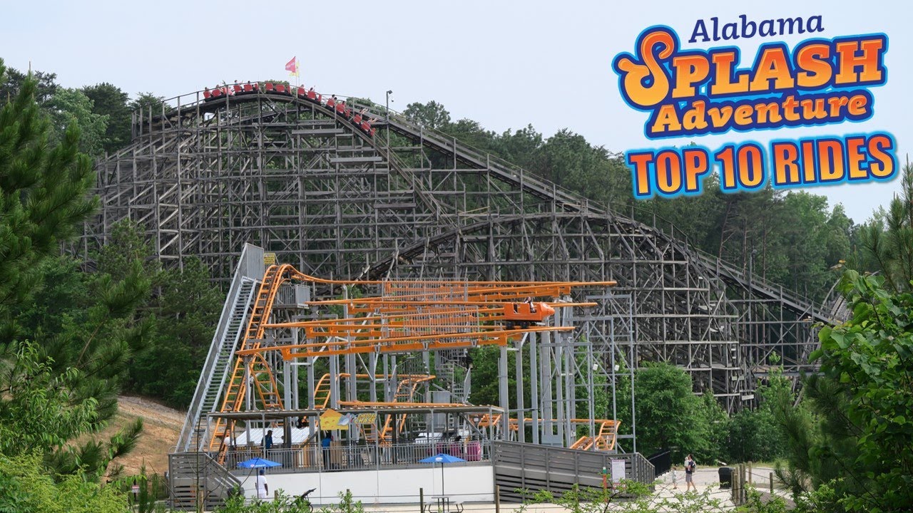 Top 10 Rides & Slides at Alabama Splash Adventure