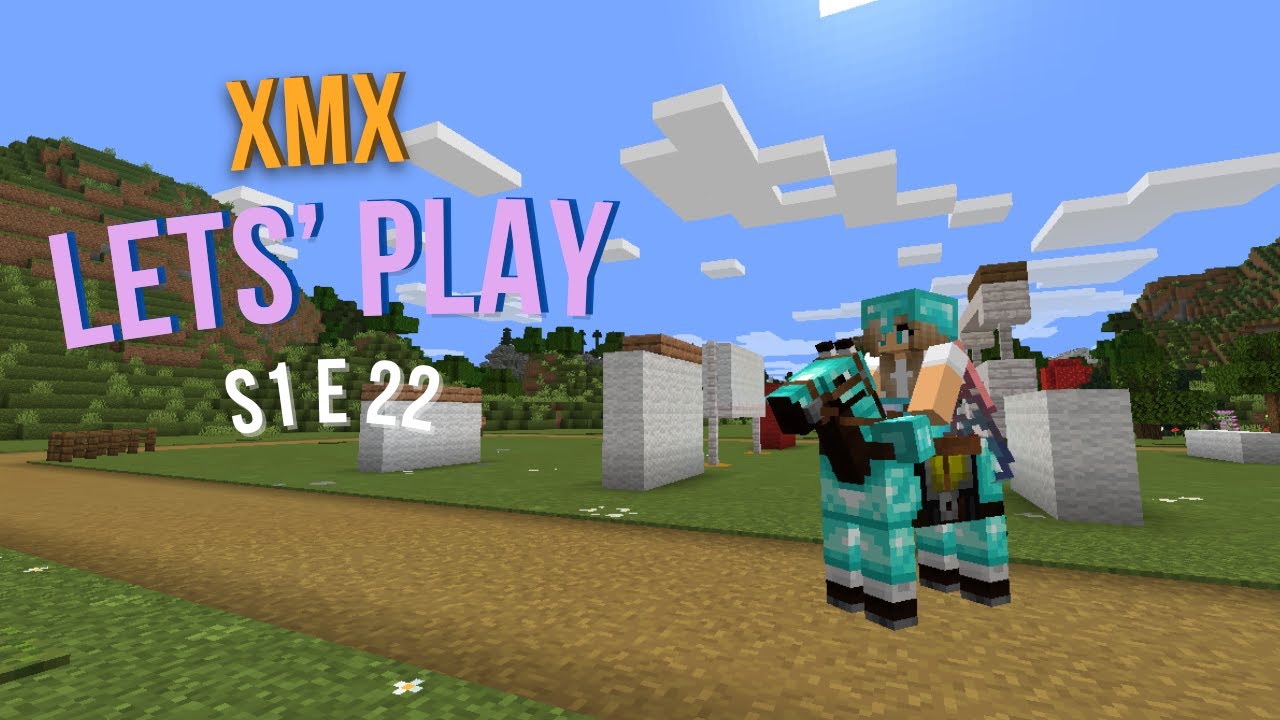 Travbana och häst hoppninghinder | XMX Let's Play 22#