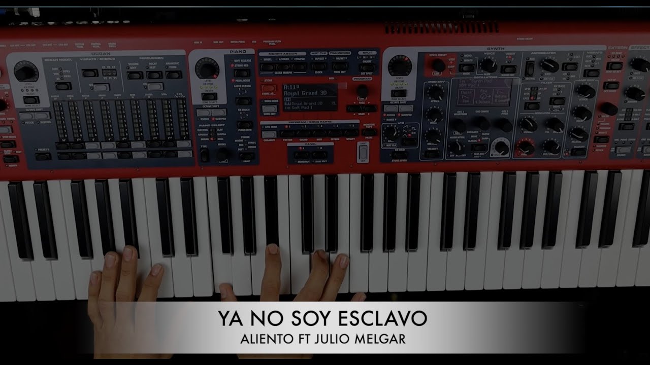 Ya no soy esclavo-Aliento ft Julio Melgar [Piano Cover]
