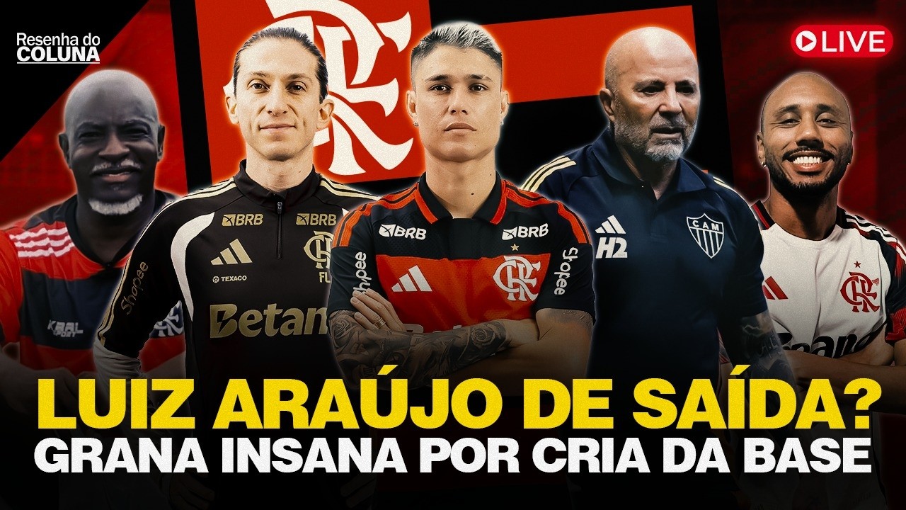 🔴 AO VIVO: Luiz Araújo pode sair | Guardiola quer cria do Ninho | Provável escalação FLA X BOT!!