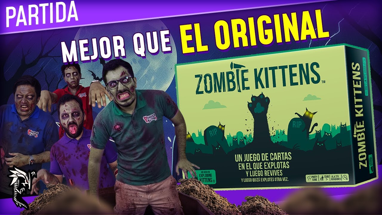 🎃 El juego IDEAL para HALLOWEEN  |  JUGAMOS Zombie Kittens 🧟‍♀️