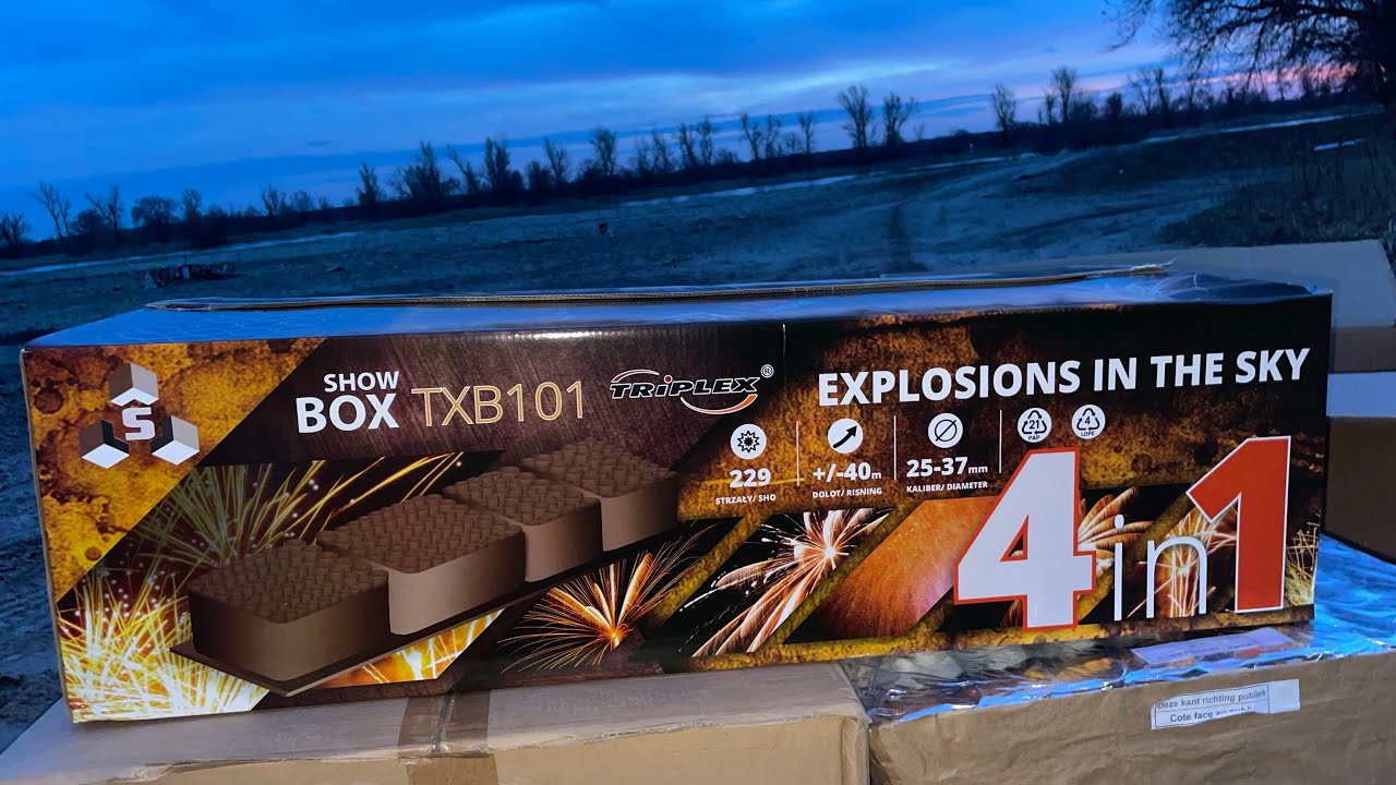 TRIPLEX TXB 101 F3 XXXL FIREWORK CAKE 400€