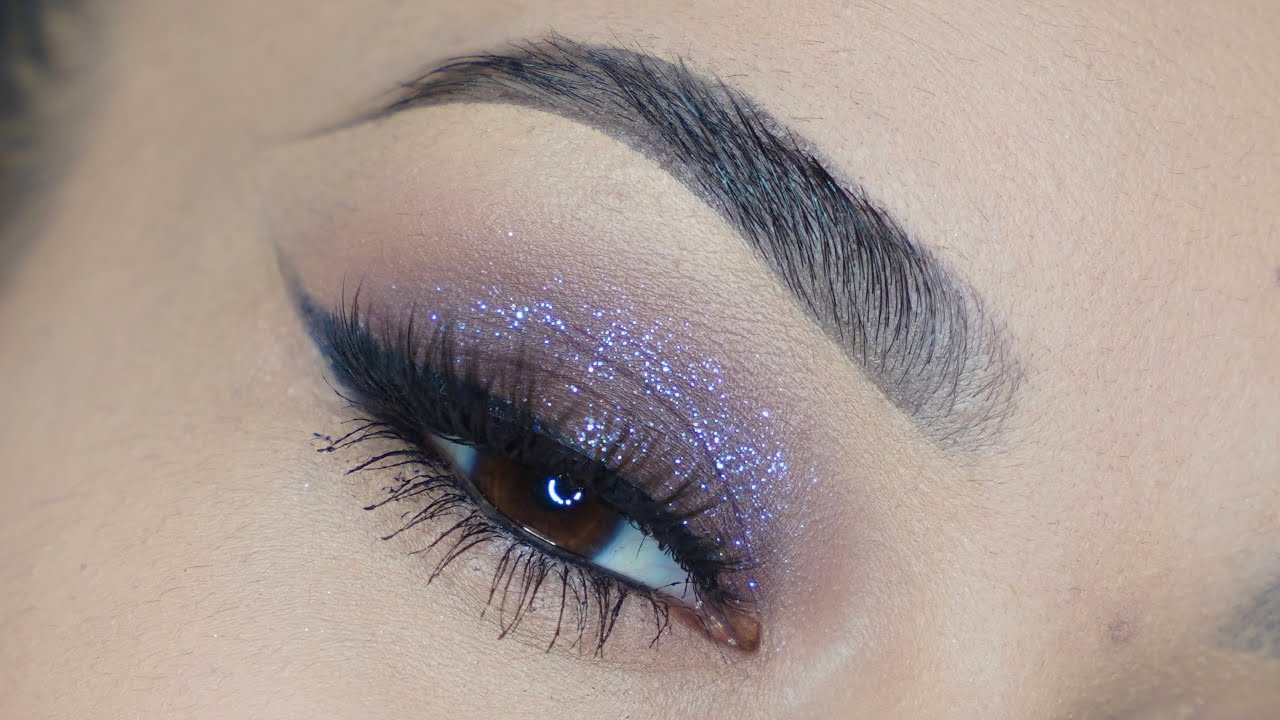 Sombras Ahumadas Con Brillo Azul | PASO A PASO