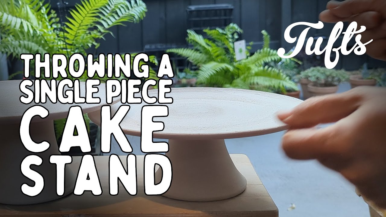 Can I make a Cake Stand from one piece of clay?