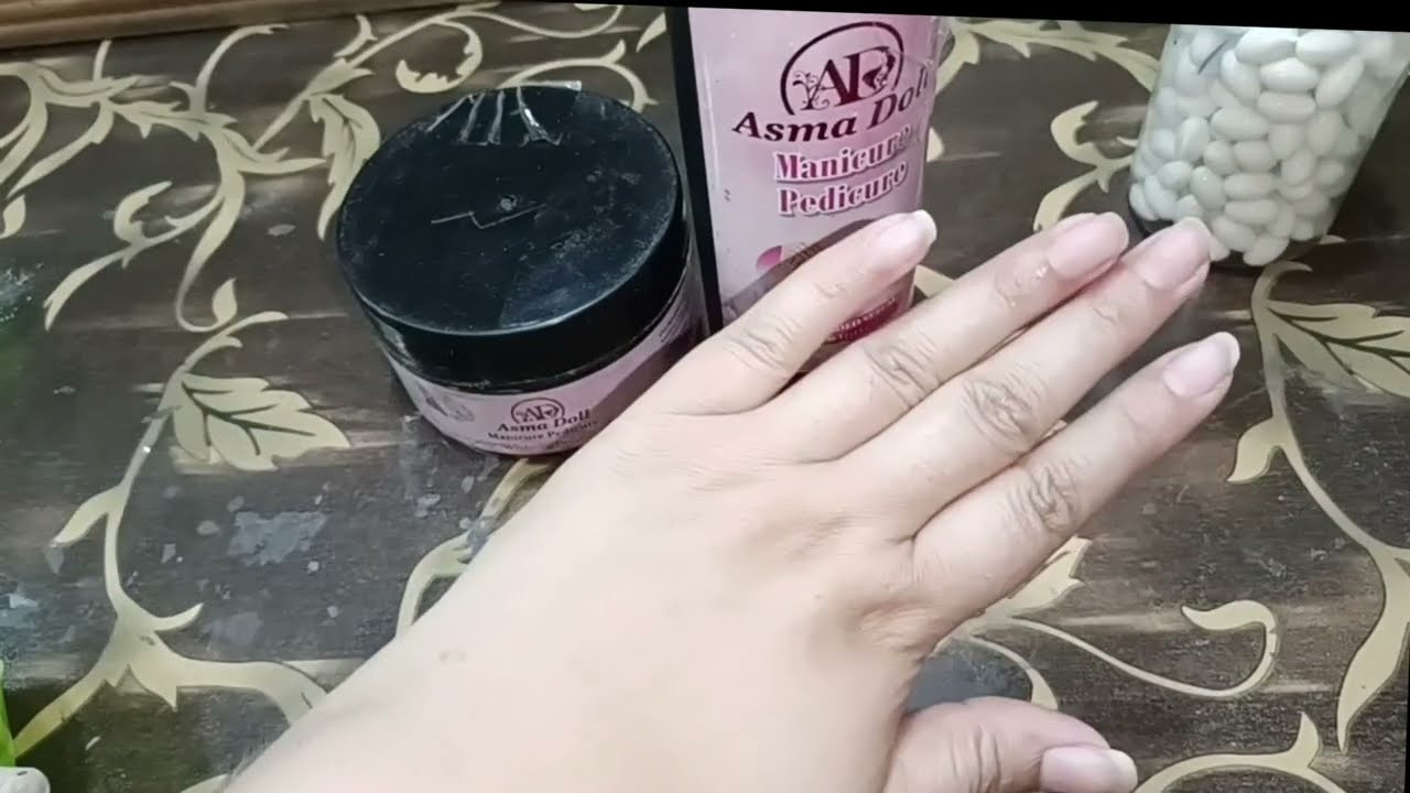 Asma Doll Meni pedicure honest review /Asma Doll live demo hand Polish @Evernew salon X Vlogs