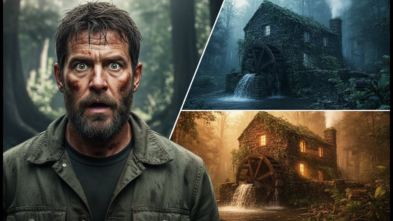 He Found a Forgotten Watermill in the Rain and Built a Secret Luxury Home Inside